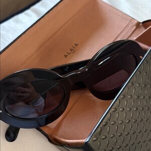 Alaia Black Sunglasses
